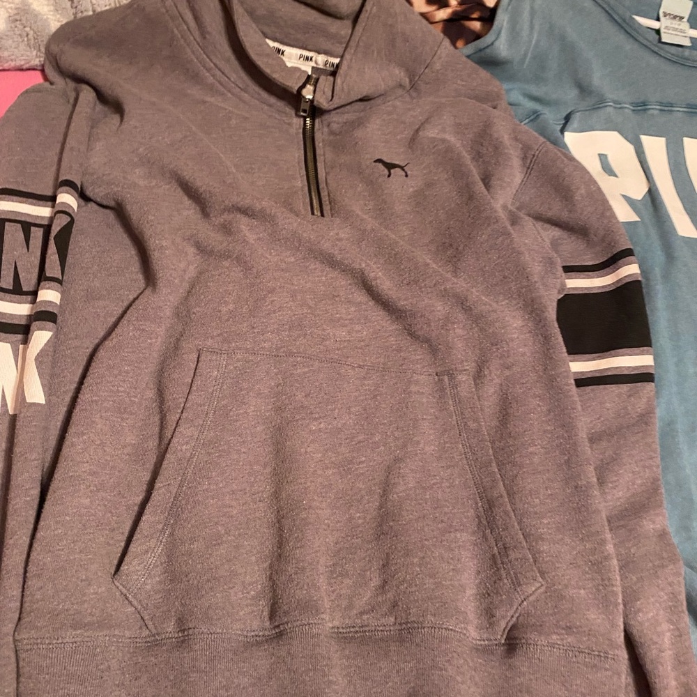 Pink Half-Zip